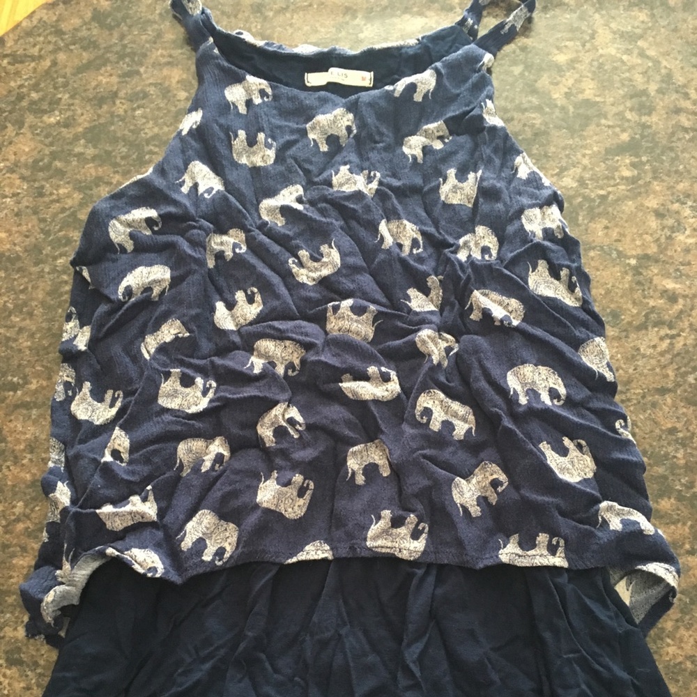 *2/$15* Modcloth/Le Lis elephant top